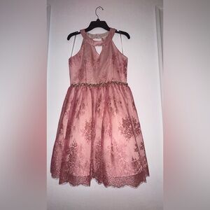 Pink formal dress